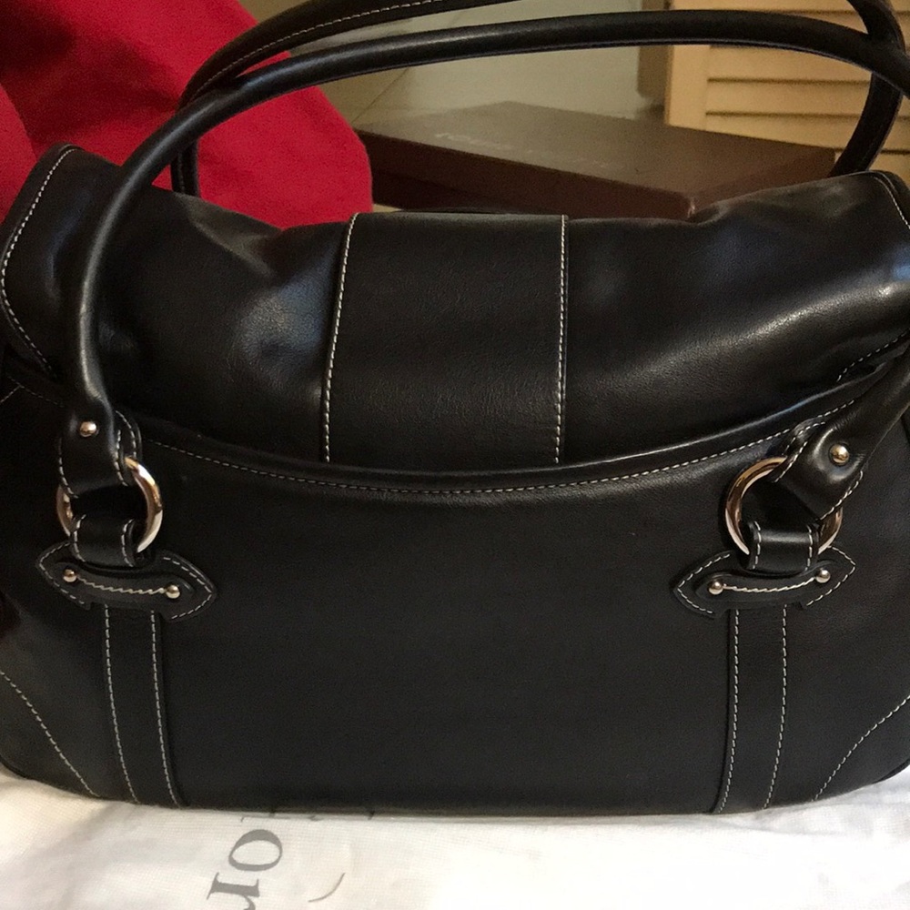 ❤️❤️ Christian Dior Black Leather Satchel - Picture 3 of 5